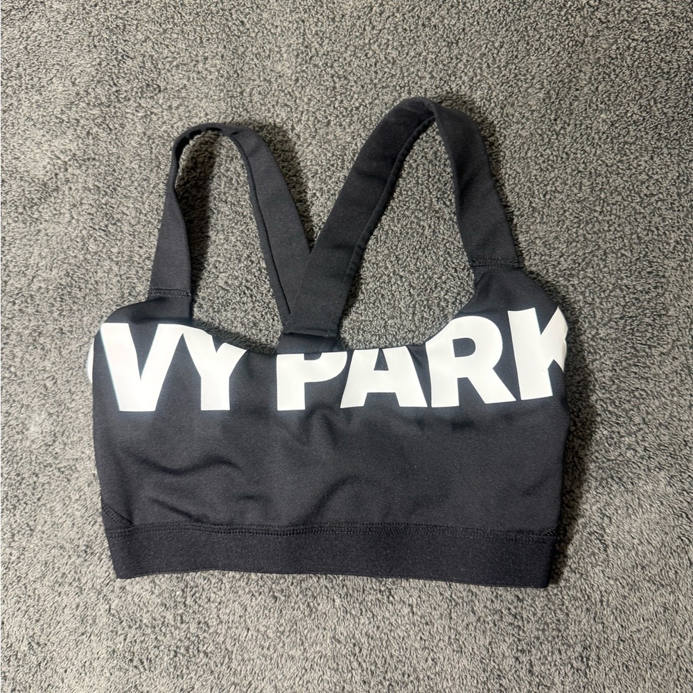 IVY‎ PARK Black and White Sports Bra